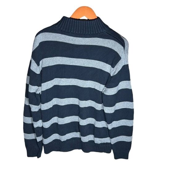 Chaps Gray and Blue Sweater Size L, SKU: 96-4365 - Picture 2 of 6